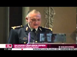 Instituciones armadas tienen clara su visión afirma Salvador Cienfuegos / Andrea Newman