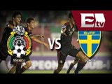 Detalles y análisis del partido México  contra Suecia sub 17 /Excélsior Informa