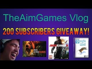 TheAimGames June Vlog #2 - 200 SUBS GIVEAWAY RESULTS!!!