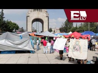 CNTE analiza retiro del plantón en el Monumento a la Revolución / Jazmín Jalil