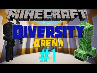 Minecraft Diversity Adventure Map | Arena #1 [Walkthrough / Playthrough]