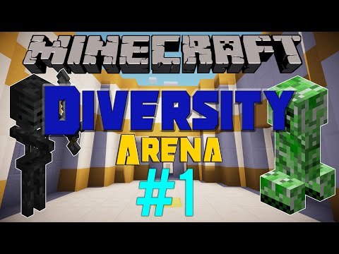 Minecraft Diversity Adventure Map | Arena #1 [Walkthrough / Playthrough]