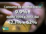 Aumenta el consumo de alcohol entre los jóvenes