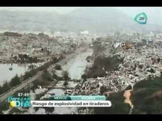 Ven riesgo de explosión en tiraderos del Estado de México
