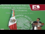 Peña Nieto anuncia sello de calidad en el plan contra obesidad y diabetes/ Nacional