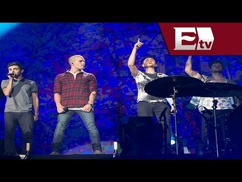 El grupo de pop The Wanted visitó México / Función con Adrian Ruiz