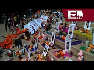 Padres de niños muertos en la Guarderia ABC montan ofrenda en Reforma / Jazmín Jalil