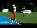 Juan Pablo Solis, líder en la décima etapa de la Gira Profesional de Golf Samsung