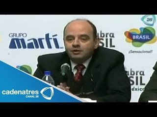 Embajada de Brasil ve como tragedia si México no acude al Mundial 2014
