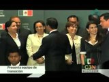 Enrique Peña Nieto presenta su equipo de transición