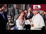 Papa Francisco usa nariz de payaso / Pope Francisco used clown nose