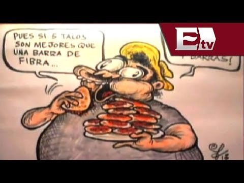 ¿Tacos más saludables que barras de fibra? Opinión mano negra del Cartún Pérez / Vianey Esquinca
