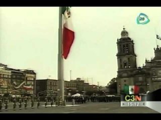 Calderón rinde homenaje a víctimas del sismo de 1985