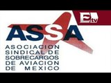 Asociación de Sobrecargos de aviación amenaza con huelga a Aeromexico / Mariana y Kimberly