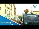 León festejó a lo grande con su afición título del Apertura 2013