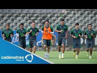 El Tricolor, con plantilla incompleta, ya entrena en el CAR rumbo al Mundial Brasil 2014