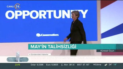 Talihsizlikler May'in peşini bırakmadı