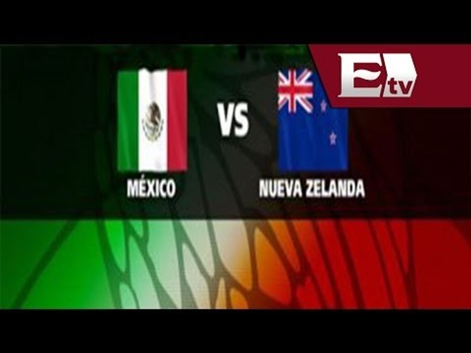 Operativo de Seguridad en el partido de México - Nueva Zelanda está listo / Mariana y Kimberly