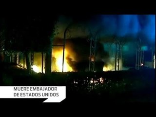 Asesinan a embajador de EU tras ataque al consulado de Libia