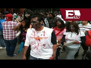 Caminata Zombie en la Ciudad de México / Zombie Walk Mx 2013