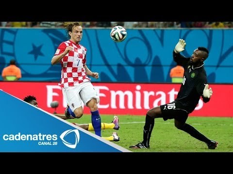 Croacia golea 4-0 a Camerún y se jugará con México el pase a octavos de final