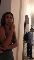 Sorprende a su marido infiel 'con las manos en la masa' en un hotel y les da su merecido