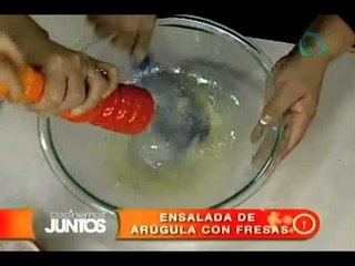 Cocinemos Juntos- Ensalada con vinagreta.