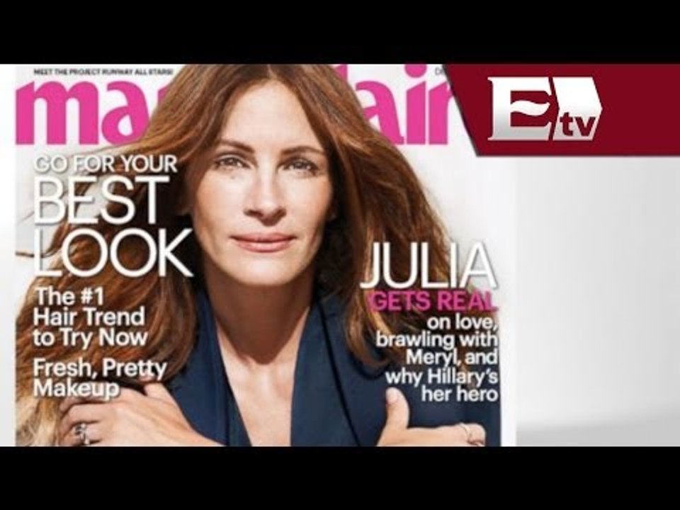 Julia Roberts posa sin maquillaje para portada de revista / Función con Joanna Vegabiestro