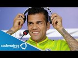 Dani Alves, seleccionado brasileño, vaticina un Mundial competitivo y complicado para su país