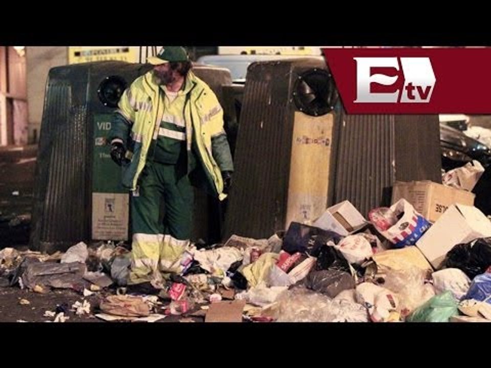Retiran decenas de toneladas de basura de las calles de Madrid / kimberly Armengol