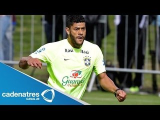 Hulk, atacante brasileño, es duda para enfrentar a México por molestias musculares