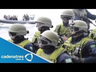 La Marina brasileña garantiza la seguridad de los puertos durante el Mundial