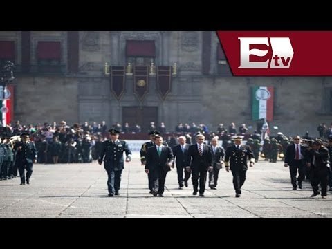 Peña Nieto encabeza 103 Aniversario de la Revolución Mexicana / Titulares con Vianey Esquinca