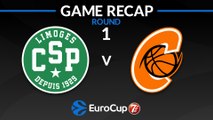 Highlights: Limoges CSP - Cedevita Zagreb