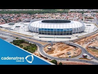 Fortaleza, sede mundialista que albergará el duelo Brasil vs México