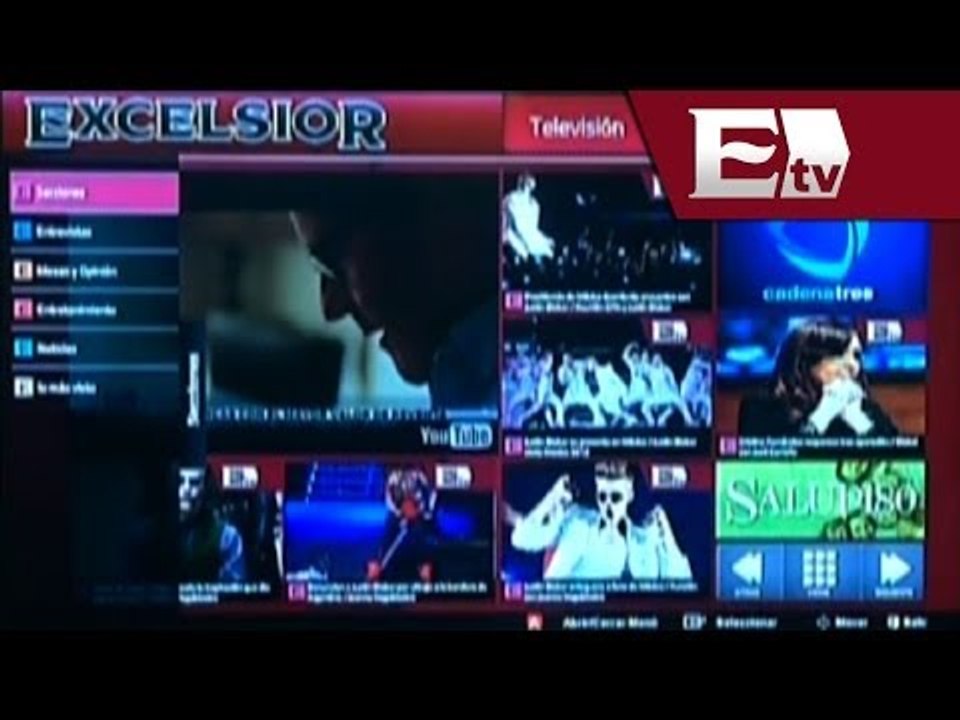 Excélsior presenta nueva aplicación para Smart TV / Apps Smart TV