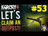 SANDMAN AND MELEE ONLY IN STEALTH FAILED?!?!?! - Far Cry 4 - Let's Claim an Outpost #53
