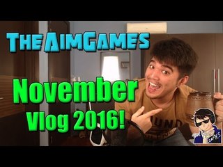 TheAimGames November Vlog 2016 - Channel updates!