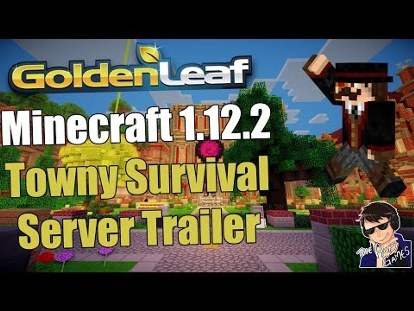 Minecraft Survival Server 1.12.2 Trailer - Goldenleaf Towny Server - video  Dailymotion