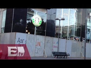 Скачать видео: Cierran negocios del Centro Histórico por marcha conmemorativa del 2 de octubre/ Comunidad