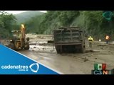 Segob revela nuevos deslaves en Guerrero por lluvias; hallan dos cuerpos en Atoyac