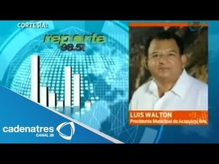 Luis Walton descarta negligencia en Acapulco por desastre de tormenta Manuel