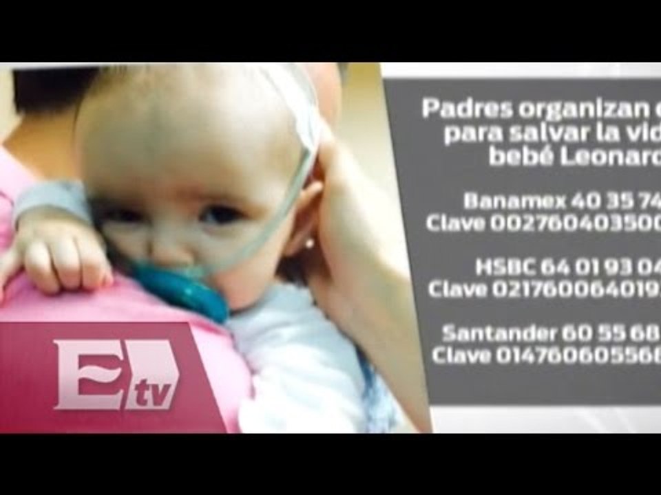 Padres realizan colecta para pagar operación de su bebé / Andrea Newman