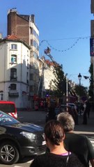 Saint-Gilles:  grave incendie rue Berckmans