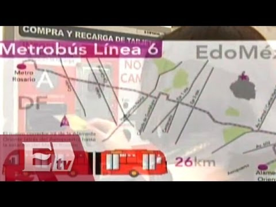 Iniciará la construcción de la Línea 6 del Metrobús/ Comunidad