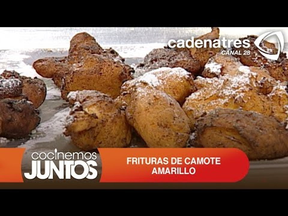 Frituras con camote amarillo  / ¿Cómo hacer frituras con camote?