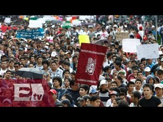 Estudiantes del Politécnico analizan la respuesta de Miguel Ángel Osorio Chong / Pascal Beltrán