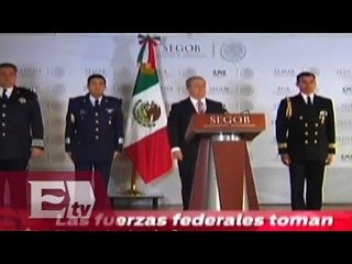 Gobierno Federal toma el control en Iguala, Guerrero / Excélsior informa