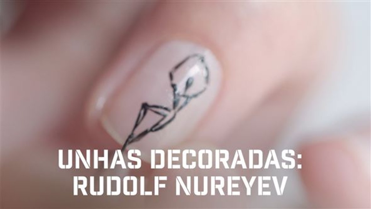 Unhas decoradas: Rudolf Nureyev