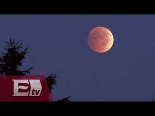 Fascina a miles de potosinos el eclipse total de luna/ Titulares